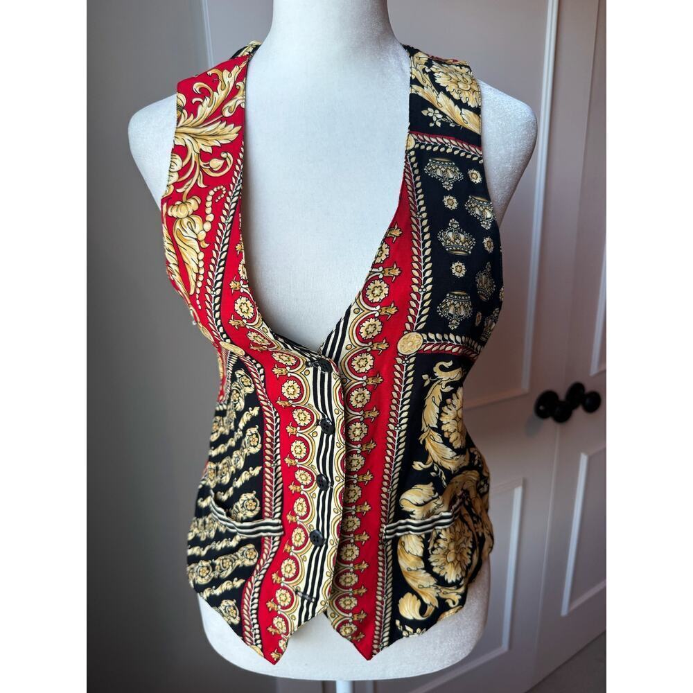 Vintage Leslie Fay Vest Size 6